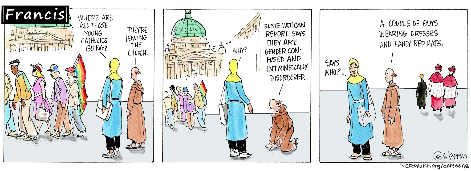 Francis, the comic strip National Catholic Reporter